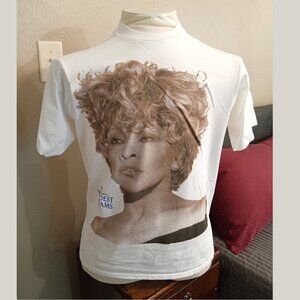 Vintage Collectible Souvenir T-shirt: Tina Turner's 1996-97 Wildest Dreams Tour